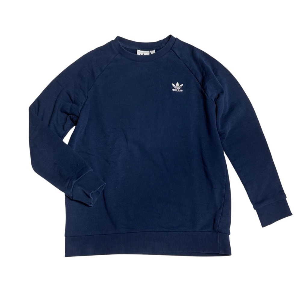 Adidas Sweatshirt Women's Navy Crewneck‎ Sweatshirt